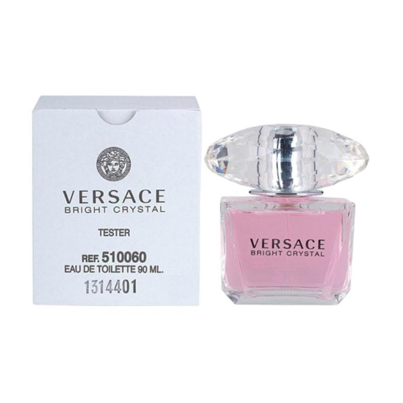 Versace Simple Pink Crystal Diamond Perfume Floral and Fruity Eau de Toilette EDT Cosmetics 32383998 32383998-90ml