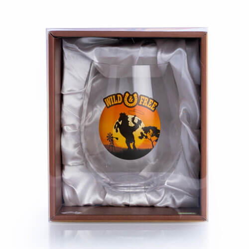 Stemless Wine Glass (Wild and Free)