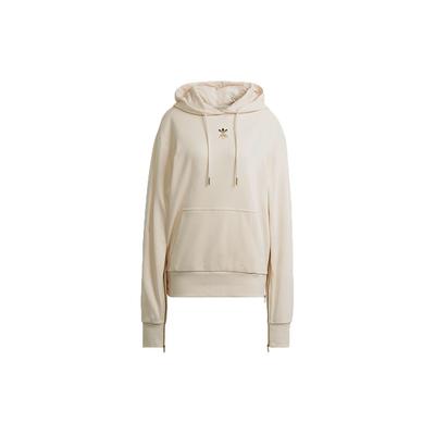 Originals Trefoil Hoodie With Side Zipper Women Hoodie Off-White HG6657