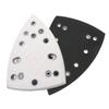 4 Nail 7 Holes Polishing Disc Practical Triangular Hook & Loop Sanding Pad Replacement Plate for DTS 400-REQ