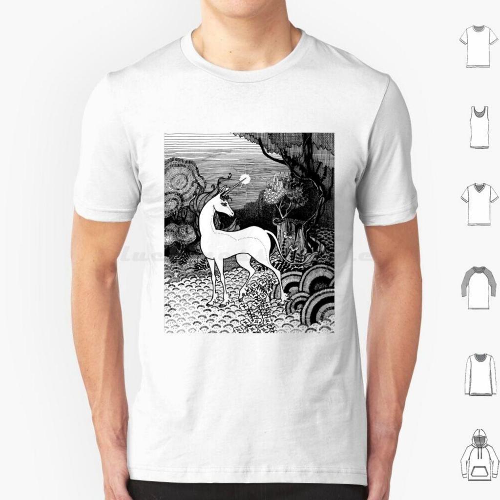 Poslední jednorožec Ve stínu lesa Tričko Pánské Dámské Dětské 6xl Alessia Di Gregorio Thelastunicorn Poslední jednorožec