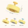 Kitchen Silicone Scrubbing Brush Odorless Dish Scrubber Set with Detachable Sponges for Home Cooks and Clean Enthusiasts