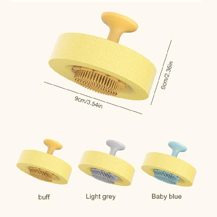 Kitchen Silicone Scrubbing Brush Odorless Dish Scrubber Set with Detachable Sponges for Home Cooks and Clean Enthusiasts