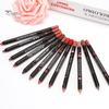 Puntos Waterproof Long Lasting 12 Colors Lipstick Pencil Silky Matte Lip Liner Cosmetic