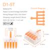 5/10PCS Mini Fast Compact Splicing Conductor Connector 1 In Multiple Out Splitter Splicing Terminal Block M3 Screw Fixing Hole