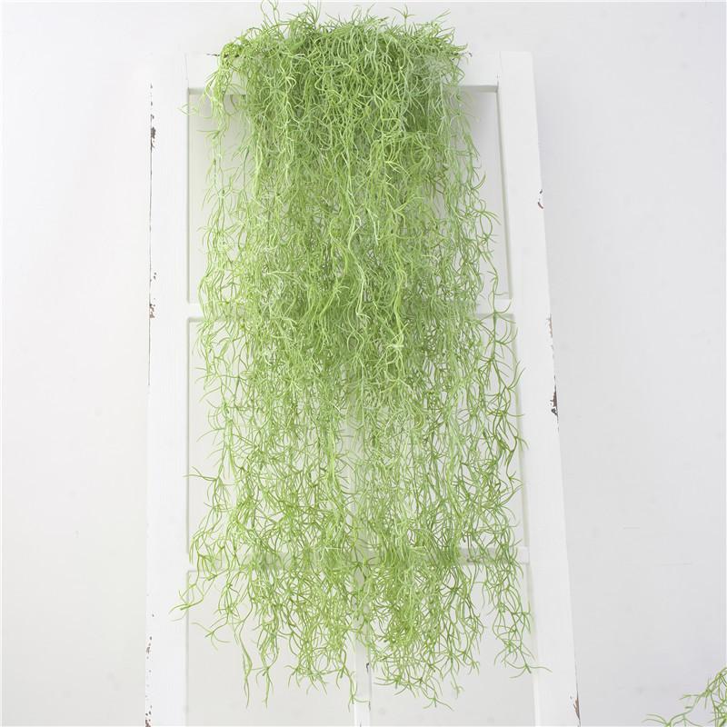 

Leaf Synthetic Green Wall Decoration With Silk Material For Bedroom Room Living