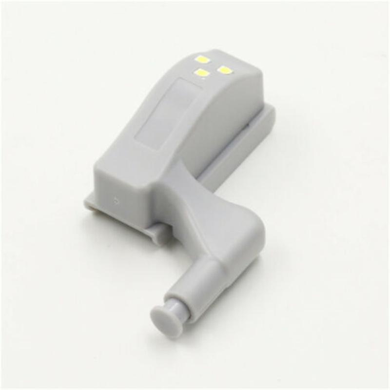10pcs Cabinet Closet Hinge  Led  Sensor  Light For Wardrobe Cupboard Kitchen Door Closet