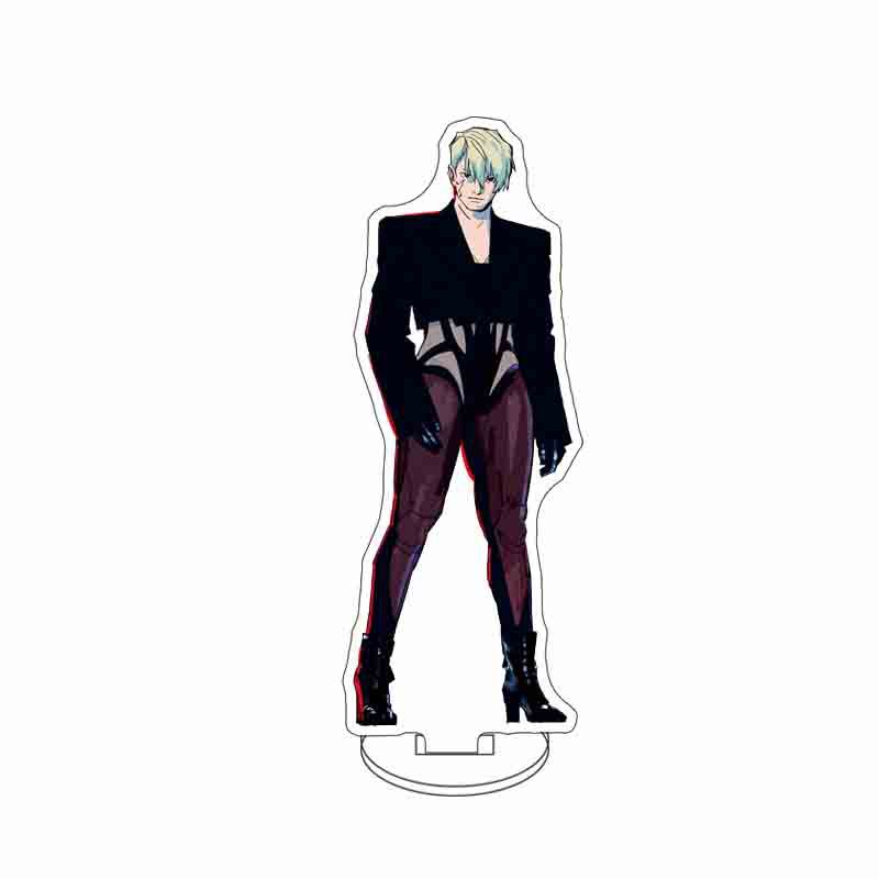 15cm Anime Edgerunners Acrylic Stands Figure Cosplay David Martinez Lucy Rebecca Stand Model Fans Christmas Gifts