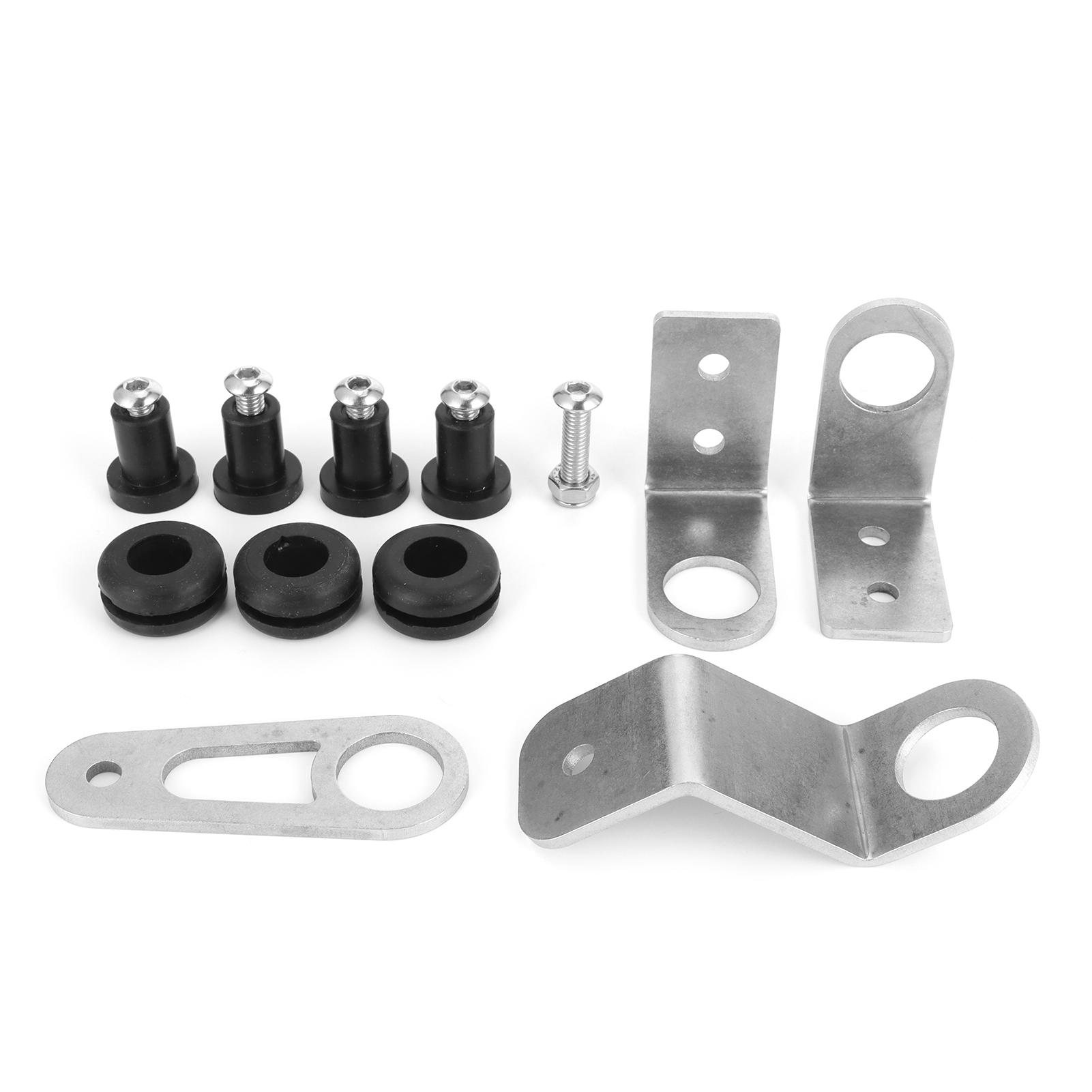 

Radiator Bolt On Bracket Kit Fit for Honda Civic EG DC2 EK 1992 2000 K Swapped Chassis