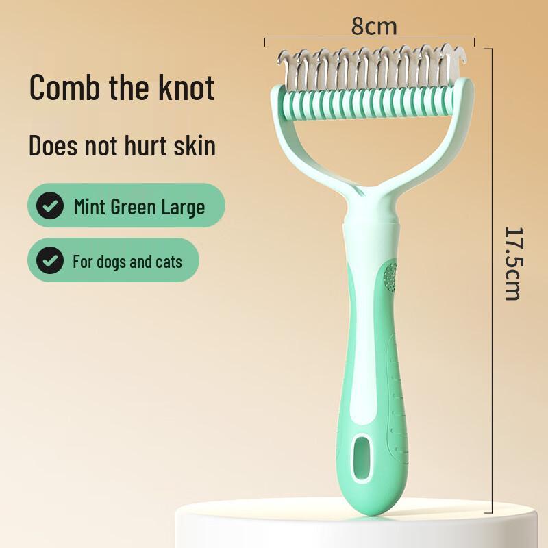 Qio Pet Dematting Comb & Hair Thinning Tool