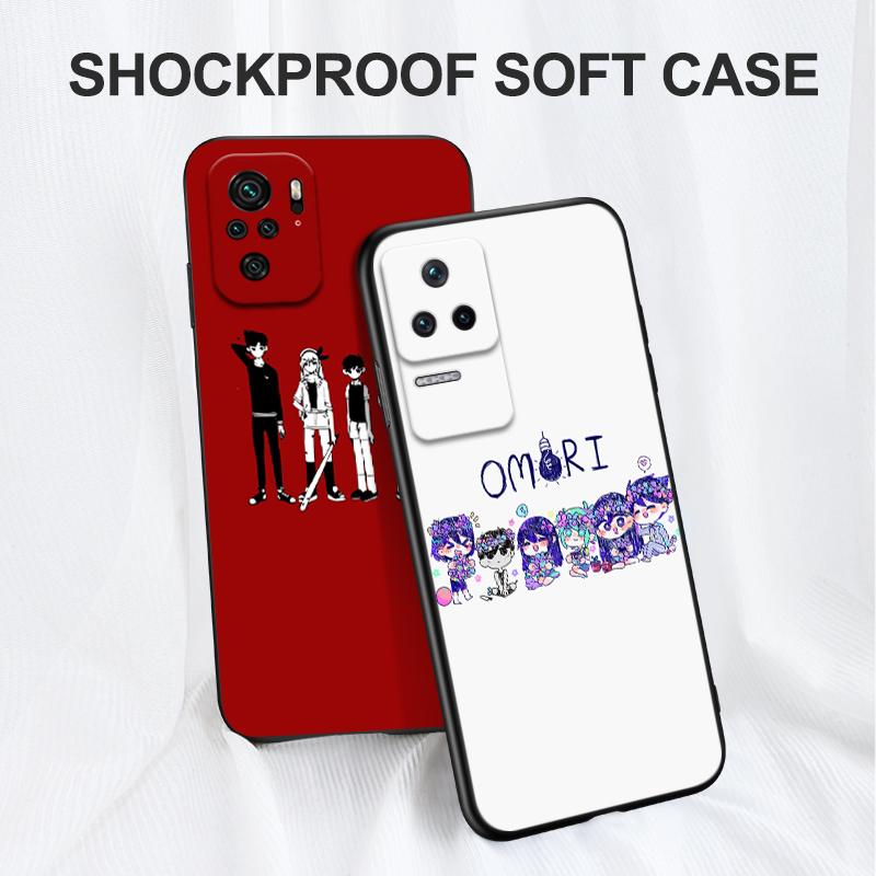 Black Tpu Case For Xiaomi POCO M4 X4 C40 Pro 4G 5G X3 NFC 5G F3 F4 GT Omori