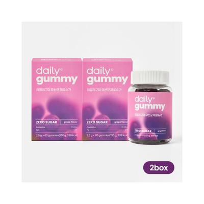 Daily Gummy Probiotics Zero Sugar 2.5g (Bottle) 60 Gummies X 2