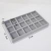 4 Pieces Jewelry Tray Organizer, Insert Divider Durable Storage Container Display Trays for Day Gift