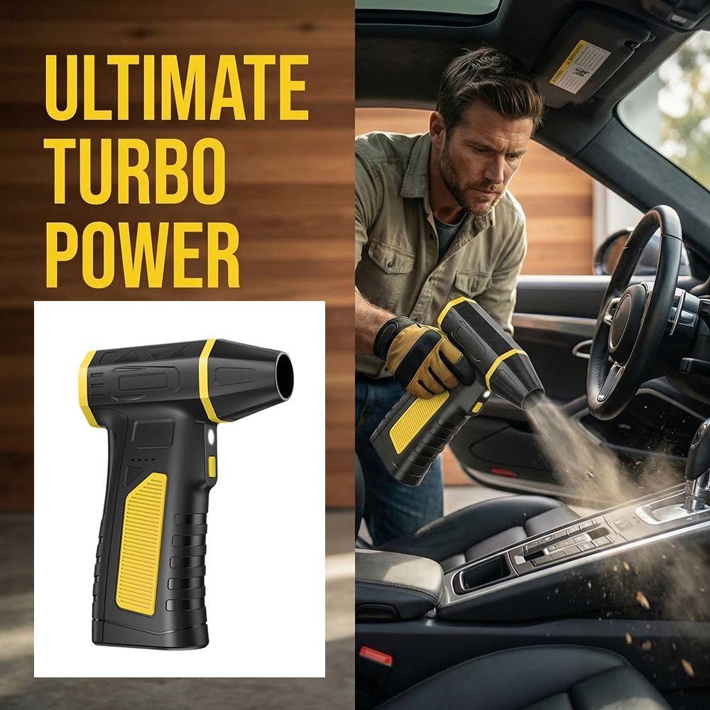 Adjustable Speed Electric Air Duster Safety Hammer Design Brushless Motor Outdoor