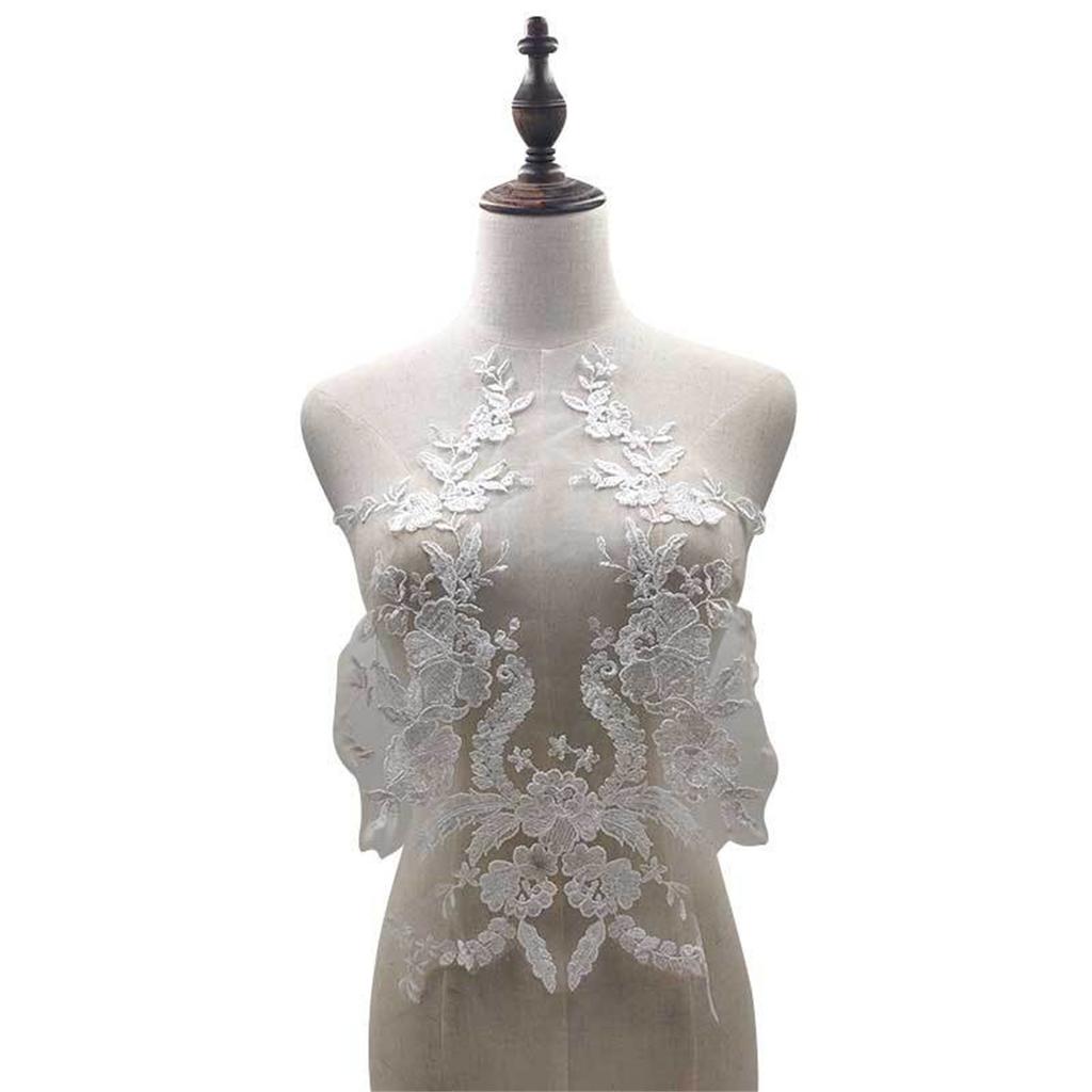 Luxurious Flower Appliques Versatiles Flower Decoration Dress Embellishment for Bridal Accessories