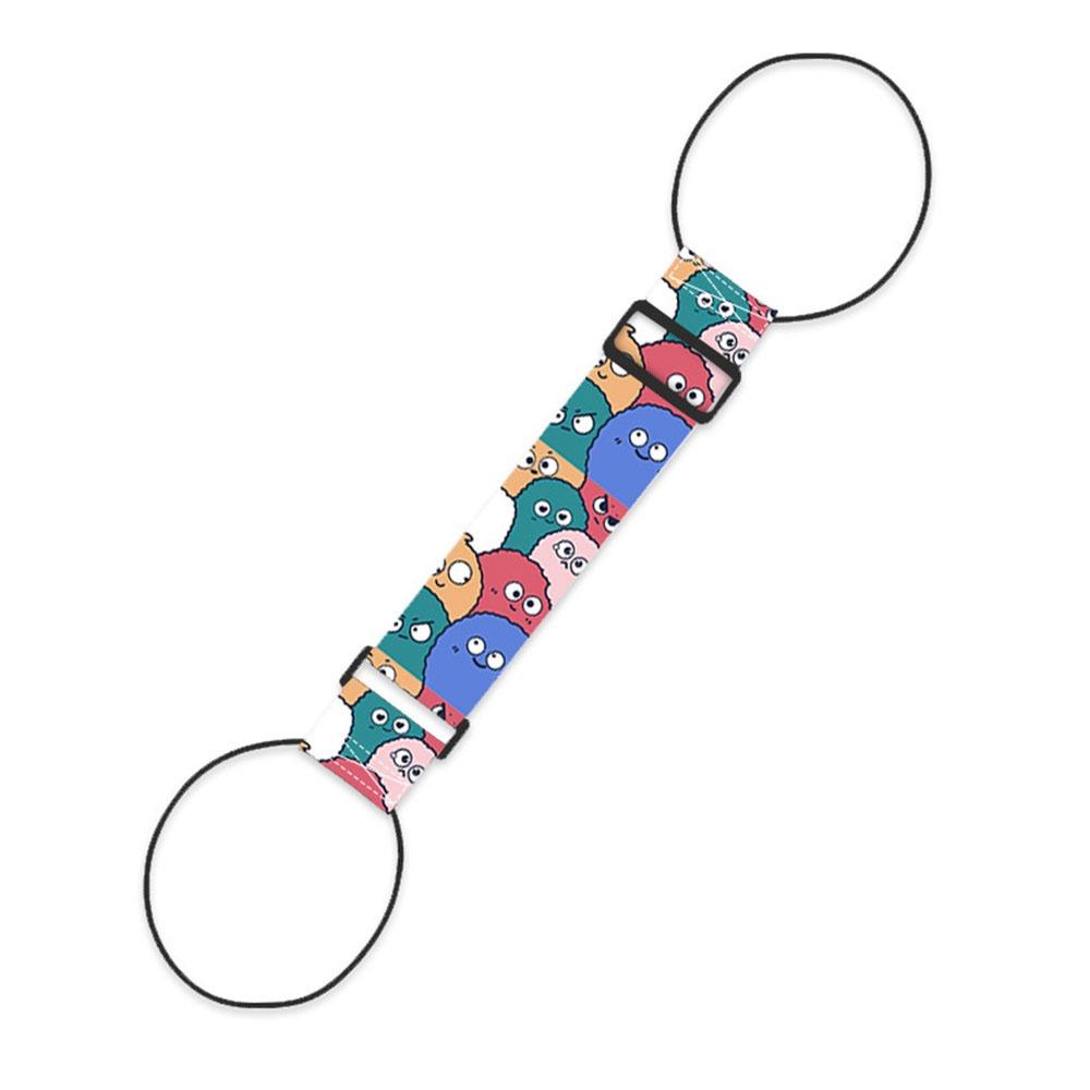 New Colorful Luggage Elastic Strap Reusable Adjustable Luggage Connector Straps Travel Suitcase Fixed Strap Luggag Accessories