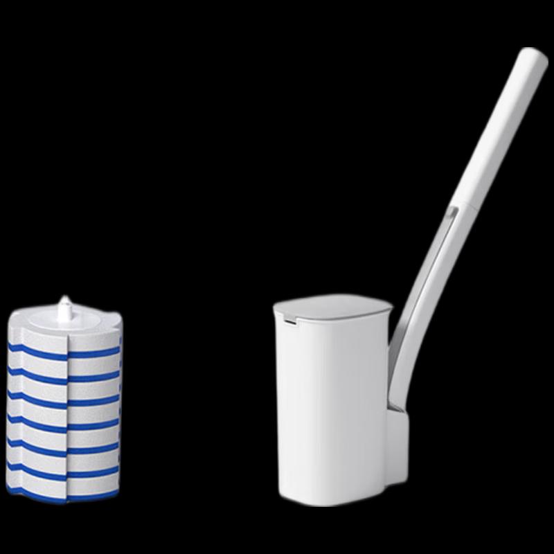 MARYYA Disposable Toilet Brush with 7 Refills