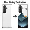 Mountain Landscape Case For Samsung Galaxy Z Fold 8 Ultra 7 6 5 Fold8 Fold7 Fold6 Luxury Leather Skin Hard Folding Phone Cover