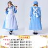 Alice In Wonderland Costume Dress Girls Long Sleeve Cottagecore Lolita Outfit Halloween Party Cosplay