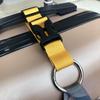 Portable Travel Backpack & Clothes Hanging Clip with Rope Hook