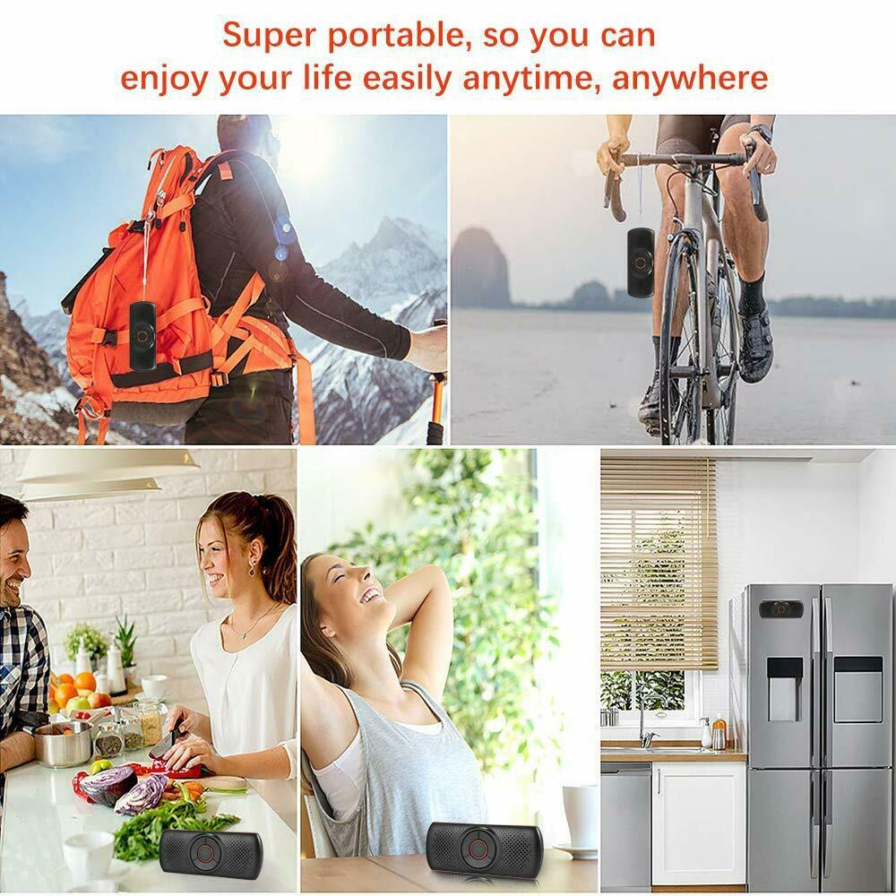 Car Kit Handsfree Speakerphone Multipoint Sun Visor Speaker for Phone Smartphones Car Charger Hands Free Bluetooth-compatible