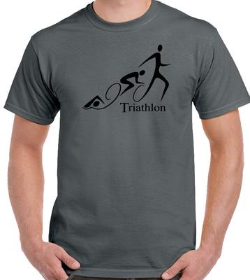 Triathlon T-Shirt Herren Radfahren Laufen Schwimmen Sport Bike Kit Lockig