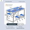 Jimei Outdoor Aluminum Folding Table & Chair Set