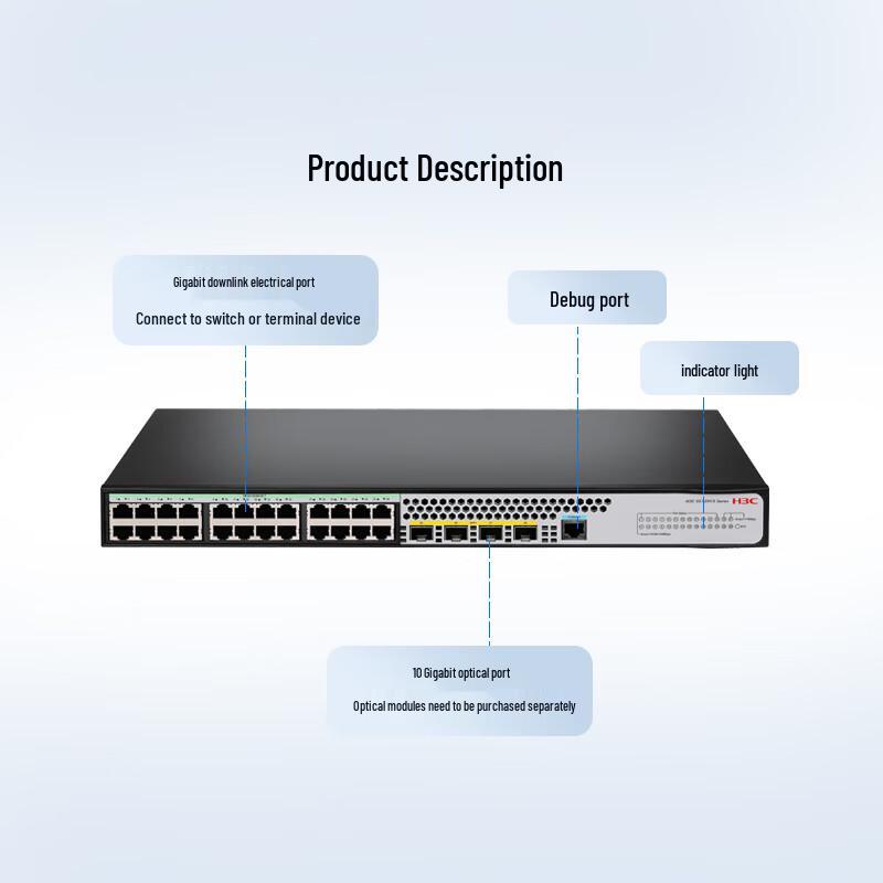 H3C Enterprise Managed Network Switches