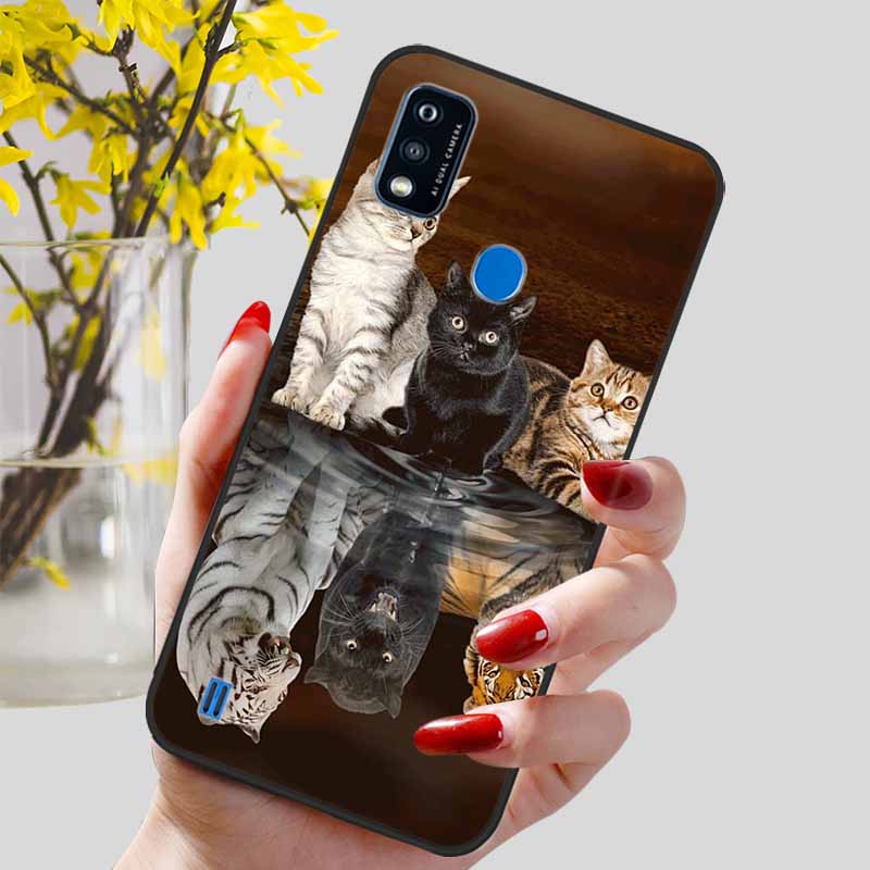 For ZTE Blade A51 Case Lovely TPU Silicone Soft Phone Cover for ZTE Blade A51 / A71 Protect Bumper Cover On BladeA51 A 51 Cute