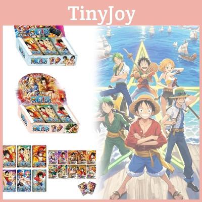 Conjunto de Cartas TCG One Piece Com Brilho Total Raro Para Brincar com Crianças e Família