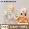 Dopamine Suction Cup Hook, Multi-function, No Punching, Strong Hanging Hook, 5kg Wall Hanging Adhesive Hook Behind Bathroom Door