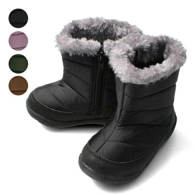 [Children's Clothing] Kids Foret (Kids Foret) Water-repellent Cotton Boots 15cm-18cm B57506