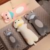 70~130cm Cat Long Pillow Stuffed Soft Cartoon Animal Bolster Plushie Sleeping Leg Support Peluche Birthday Gift
