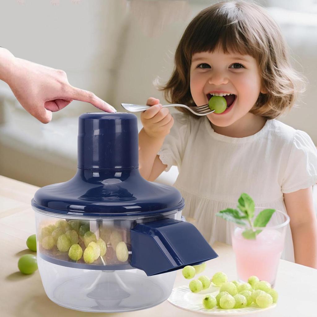 Sbucciatore Automatico per Uva 50W Macchina Elettrica per Sbucciare l'Uva 1300mAh Sbucciatore di Frutta Ricaricabile per Cucina di Casa