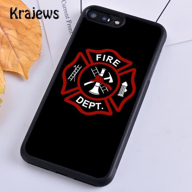 Krajews Fire Rescue Department Phone Case Cover For iPhone 14 5 6s 7 8 plus X XR XS 11 12 13 pro max Samsung Galaxy S21 S22ultra