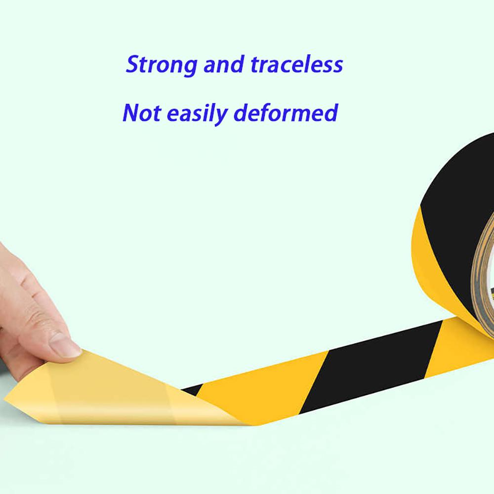 Width 30/48/60/80/100mm PE Tape Super Sticky Duct Tape Warning Adhesive Tape Carpet Floor Waterproof Tapes DIY Decoration