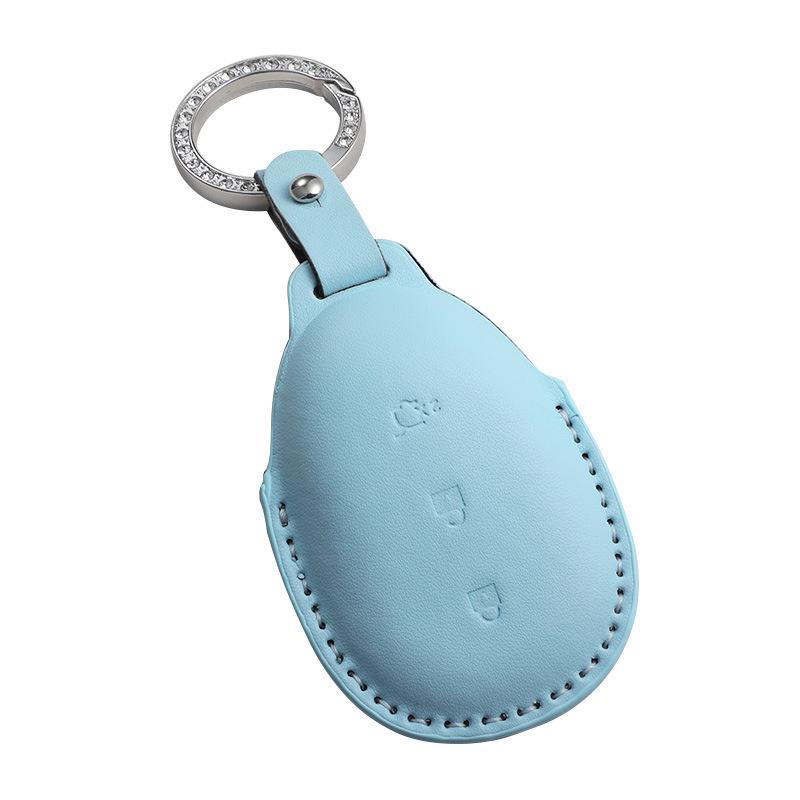 2024 Changan Qiyuan A07 Key Case - Blue Protective Shell for High Appearance Models from 2023 Onwards