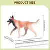 1/6 Dog Figure Action Accessories Birthday Gift Painted Learning Toy Photo Prop Decorative