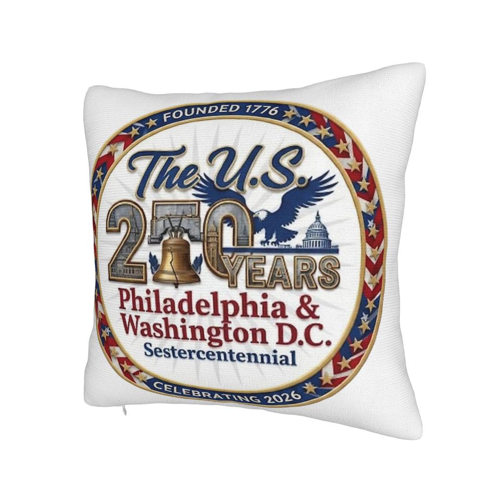 America 250 Year Anniversary Pillow Cover Merch Soft Cushion Cover Decor Pillow Case Cover Home Multi Size