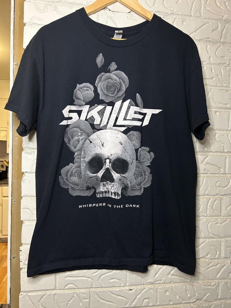 Skillet - Whispers In The Dark Shirt - Size Large