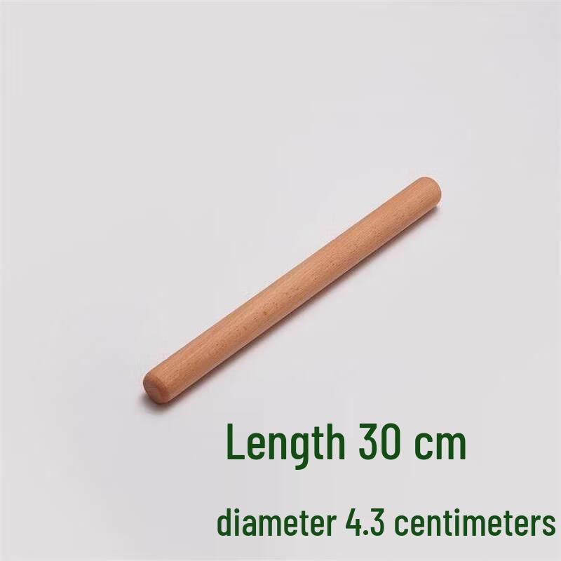 

Solid Wood Rolling Pin & Glass Kneading Mat Set
