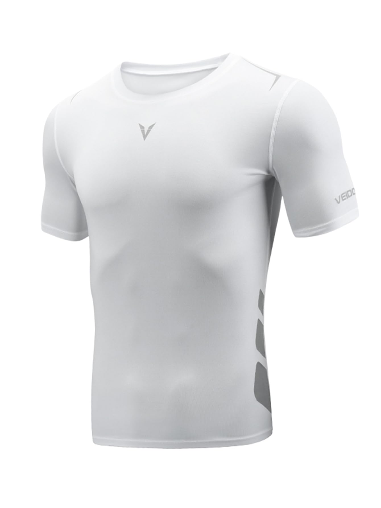 

Высокоэффективная тренировочная футболка 5 Function 3D для защиты от теплового удара в Токио [VEIDOORN] Мужская, Охлаждающая, Компрессионная, Крой, Баскетбол/Мышцы