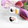 A8 Two-Pocket Card Album Pages: Frosted, Thick, Three-Layer 5-Hole Refills for Polaroid Photo Storage.