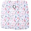 Fashionable Barber Shop Hairdressing Cape Hair Cutting Apron Hair Beauty Tool 160x140cm (Black)