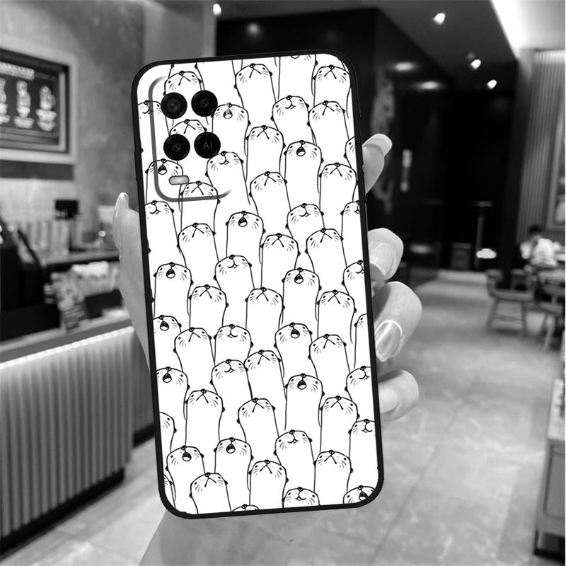 

Animal Otter Case For Oppo A98 A18 A38 A58 A78 A60 A80 A40 A96 A76 A16 A94 A74 A54 A15 A17 A57 A77 A5 Pro OPPO A78 4G