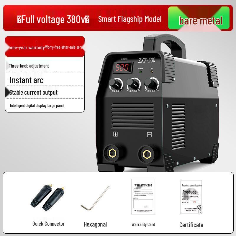 315 Electric Welder: Portable Dual Voltage (220V/380V) for Household & Construction, Intelligent & Durable