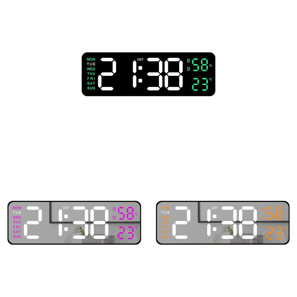 Modern Minimalist Led Digital Desk Clock With Large Font For Office And Home Use