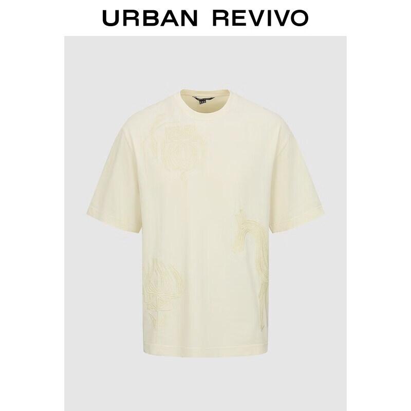 UR2026 Men s Embroidered Short Sleeve T-shirt M