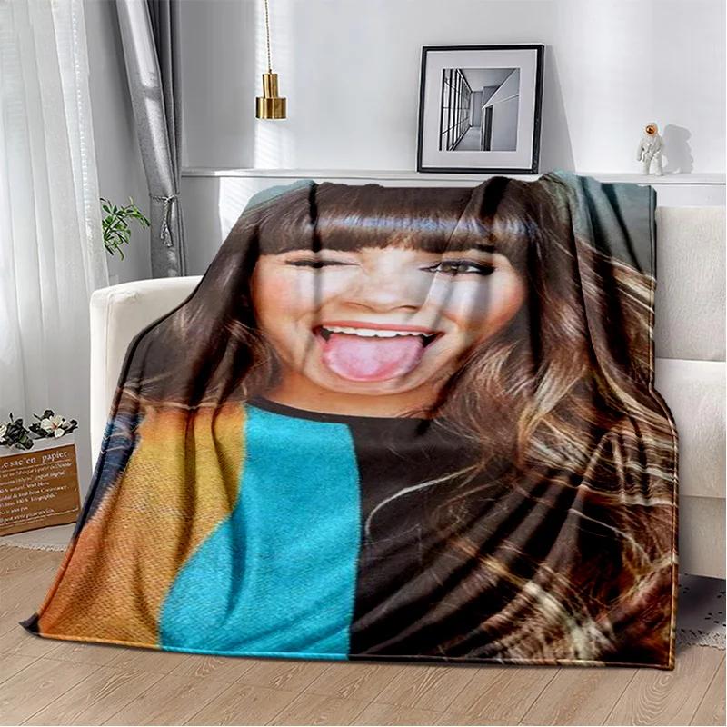 3D Spanish Singer Cute Aitana Soft Plush Blanket,Flannel Blanket Throw Blanket for Living Room Bedroom Bed Sofa Picnic Cover Kid