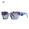 Luxury Brand Women's Sunglasses Fashion Cat Eye Polygon Elegant Sun Glasses Ladies Vintage Trending Eyewear UV400 Shades